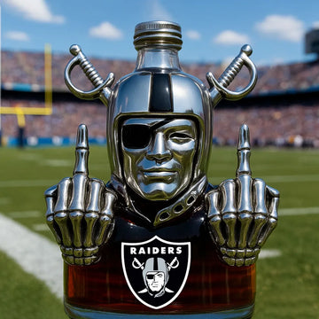 Las Vegas Raiders Whiskey Decanter