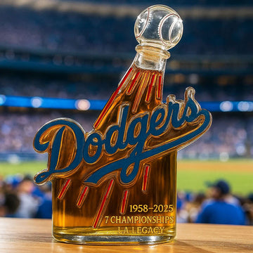 Dodgers Legacy Whiskey Bottle