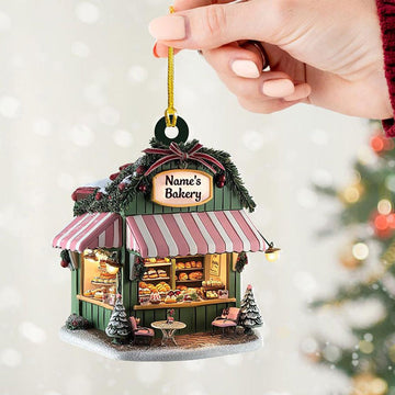 personalization Bakery Christmas Ornament