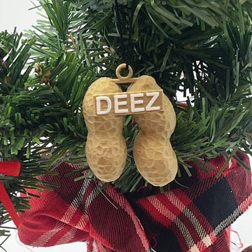 Deez Nuts Funny Ornament