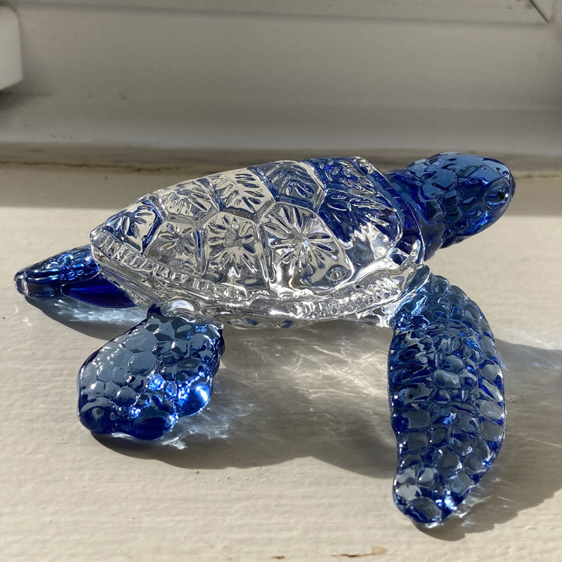 Hand Blown Glass Sea Turtle