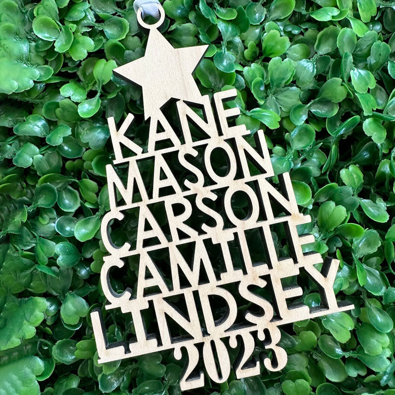 Family Christmas Ornament
