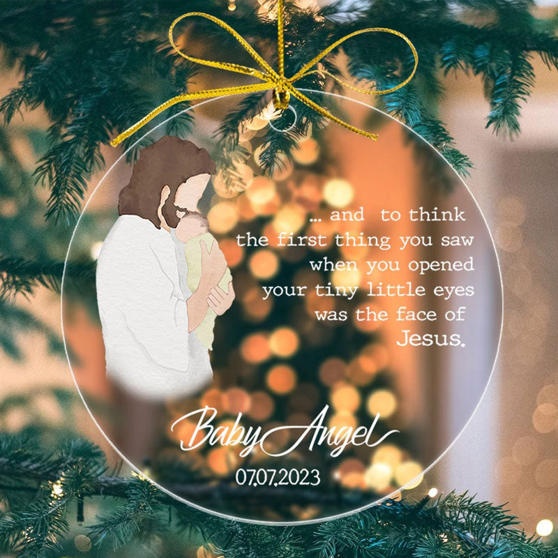 Personalized Miscarriage Ornament