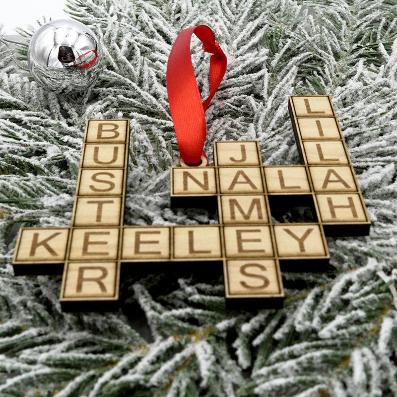 2024 Christmas Ornament Scrabble
