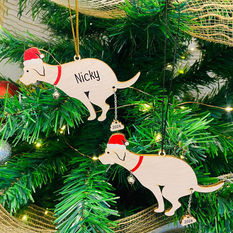 Funny Dog Poop Ornament
