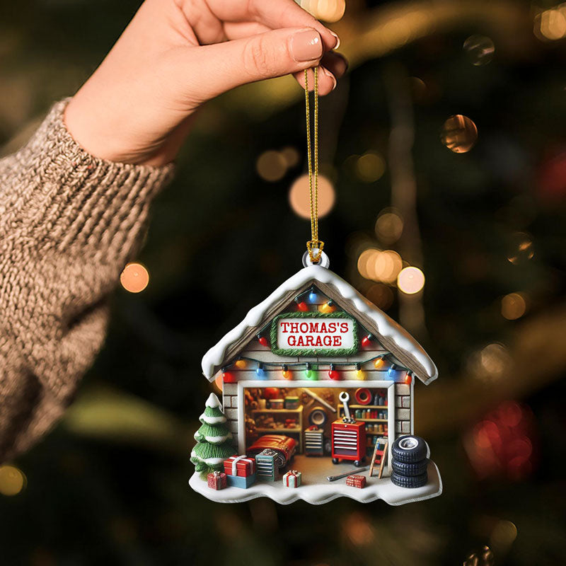Personalized Garage Ornament