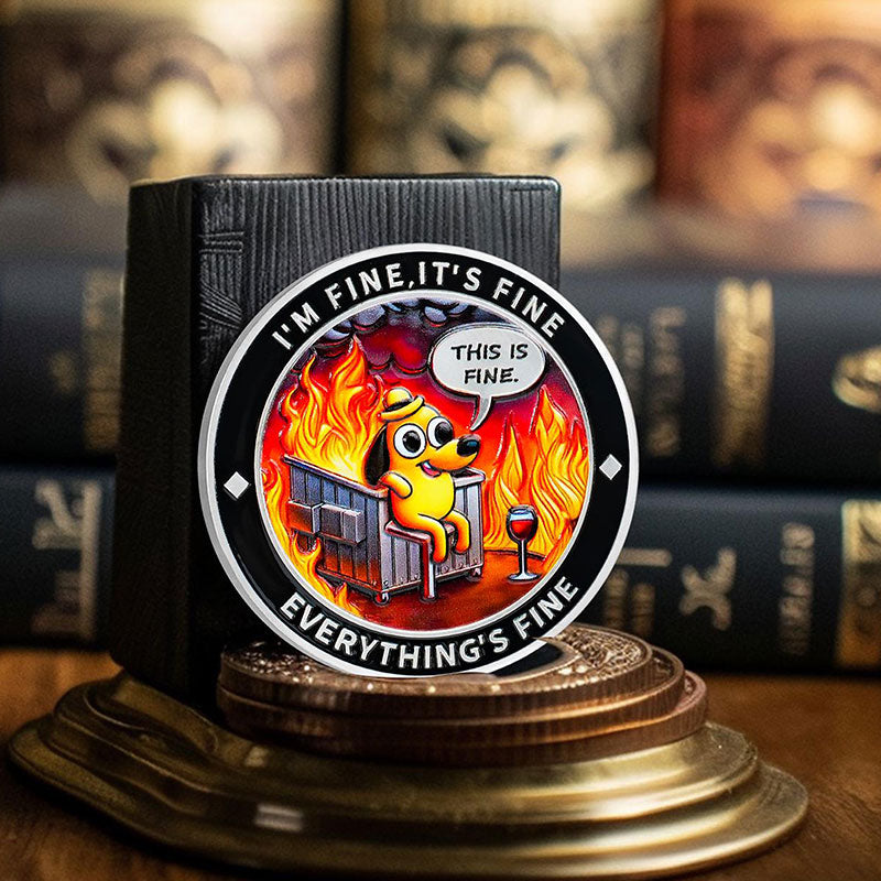 Dumpster Fire Challenge Coin