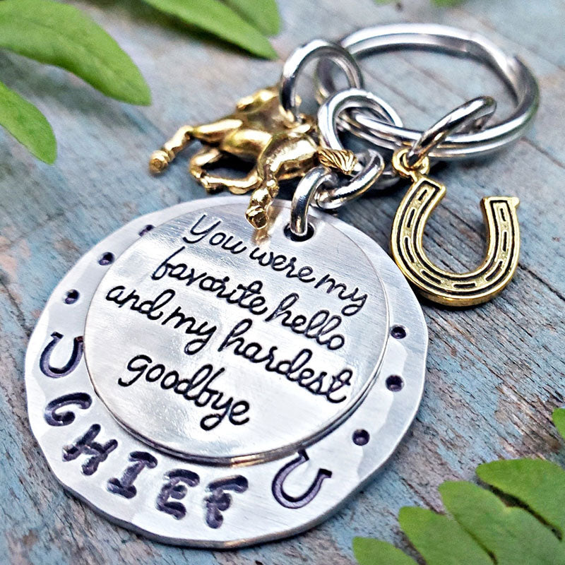 Horse Memorial KeyChain