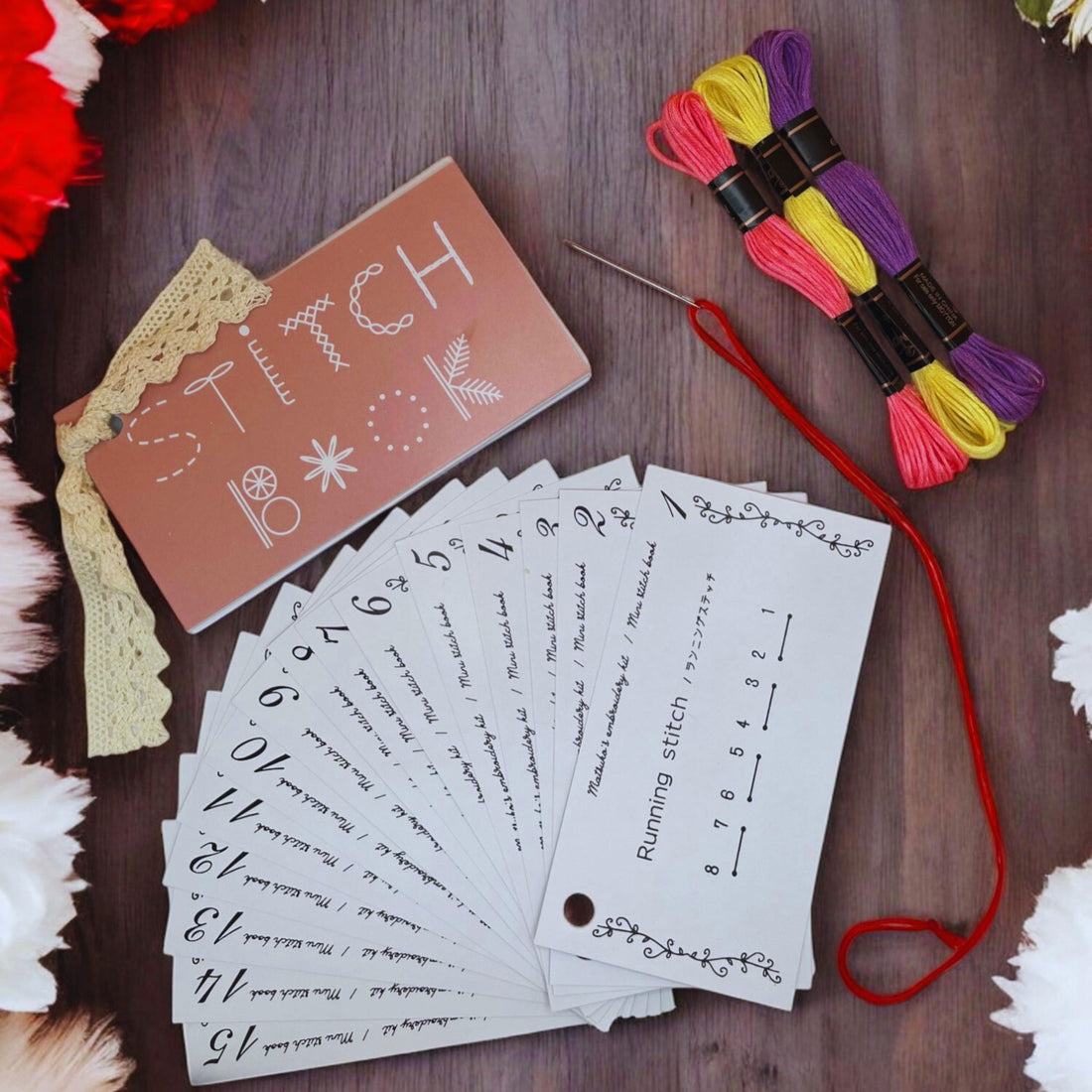 Embroidery Stitch Book Kit