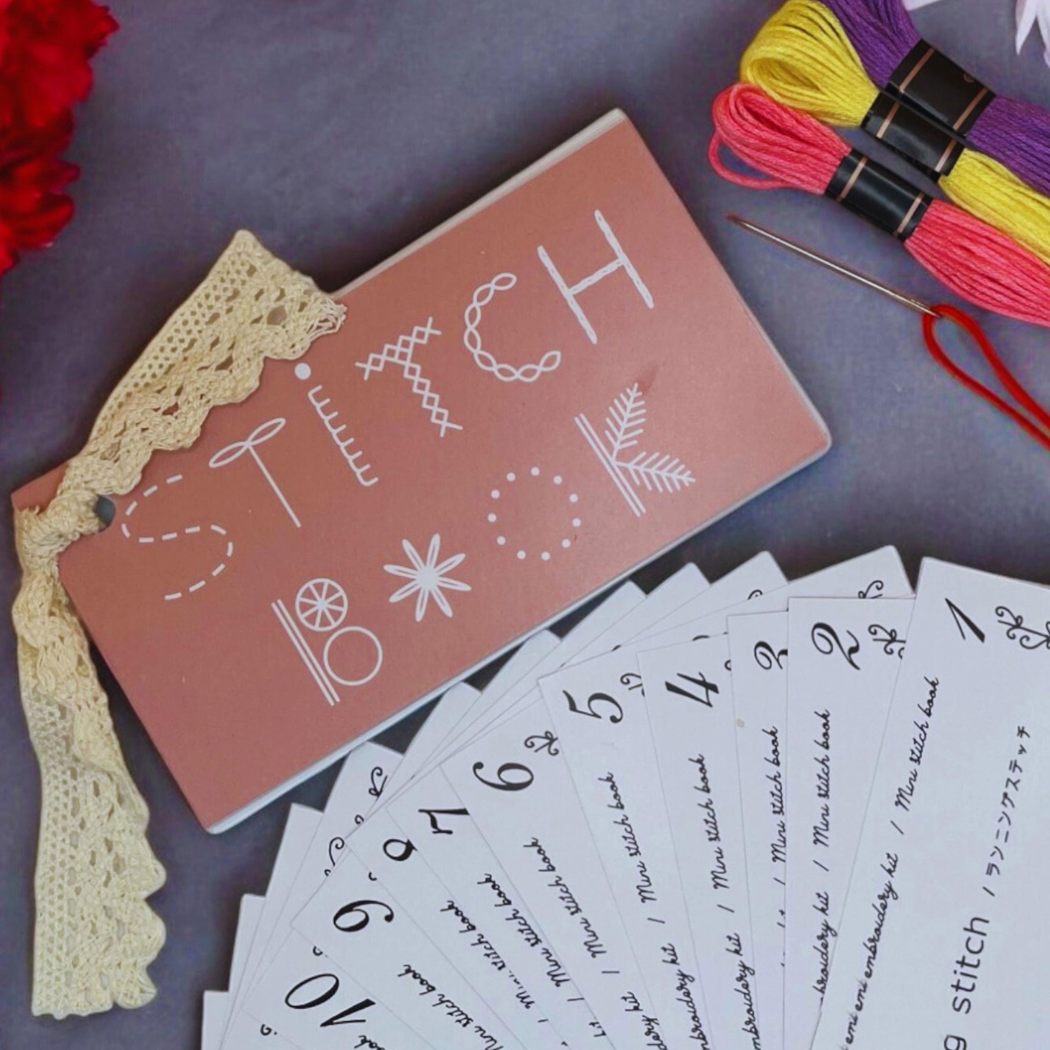 Embroidery Stitch Book Kit
