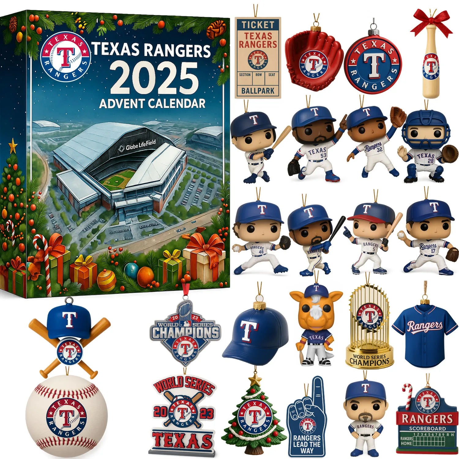 Texas Rangers 2025 Advent Calendar