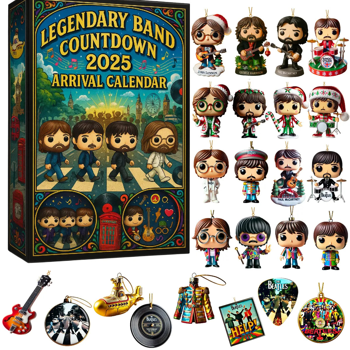 🔥Limited Edition🎁Legendary Band Advent Calendar 2025