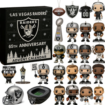 Las Vegas Raiders 65th Anniversary Advent Calendar 2025