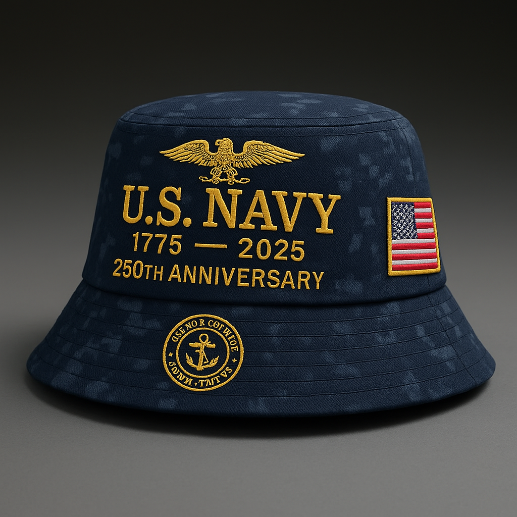 U.S. Marine Corps 250th Anniversary Bucket Hat