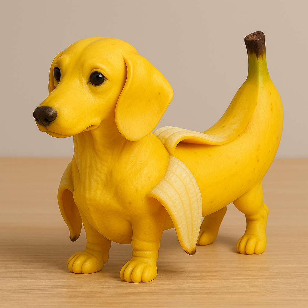 Hot Dog Dachshund Statue